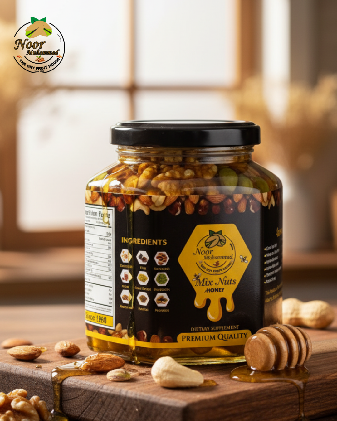 Honey With Nuts